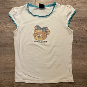 BEE BEE BEAR BABY TEE